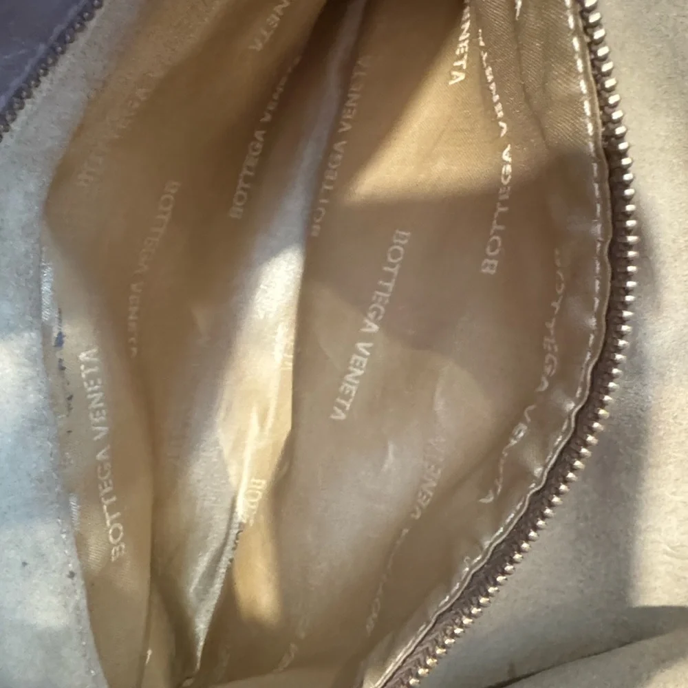 Bottega Veneta Woven Lilac/Grey Shoulder Bag - Picture 10 of 14